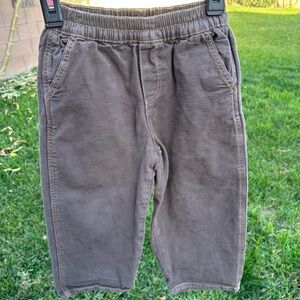 Zara Disney Mickey Mouse Kids Brown Jeans